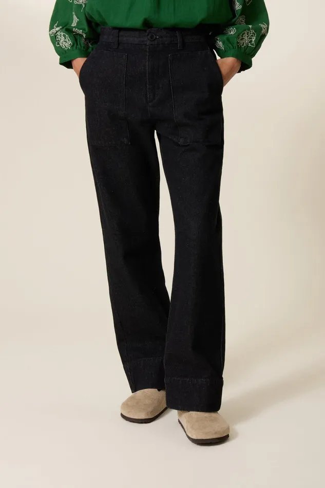 Pants and Jeans Women Leon and Harper Fernand Pln Jeans Black