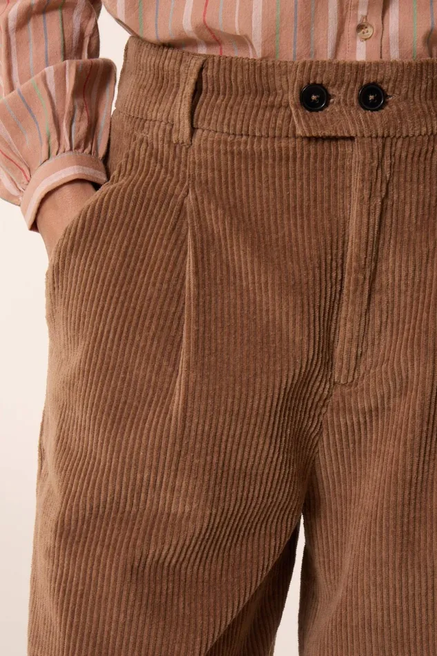 Pants and Jeans Women Leon and Harper Prom Pln Pants Beige