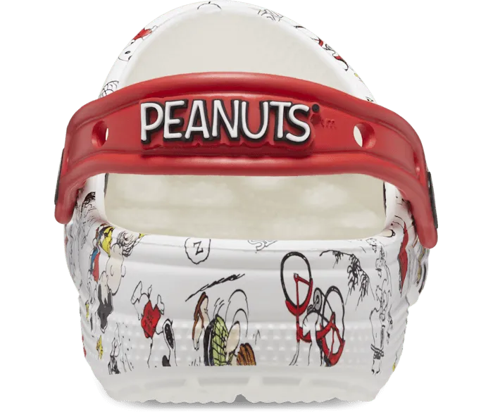 Peanuts Classic Clog White Multi Women Crocs Clogs