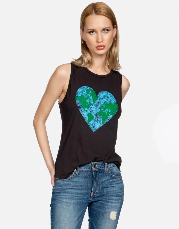 Peyton X World Love Onyx Women039s Lauren Moshi Tanks