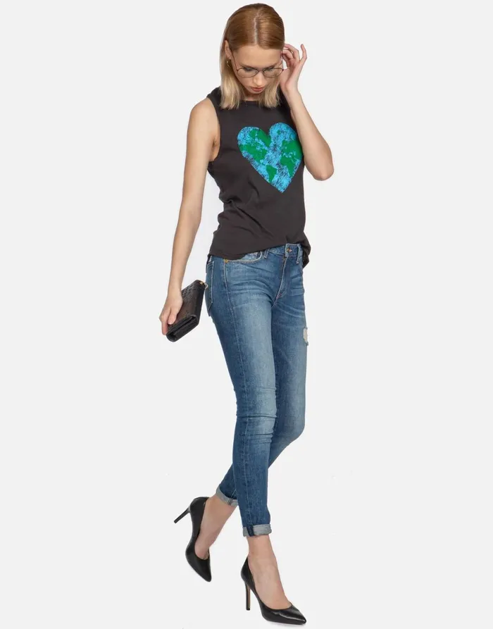 Peyton X World Love Onyx Women039s Lauren Moshi Tanks