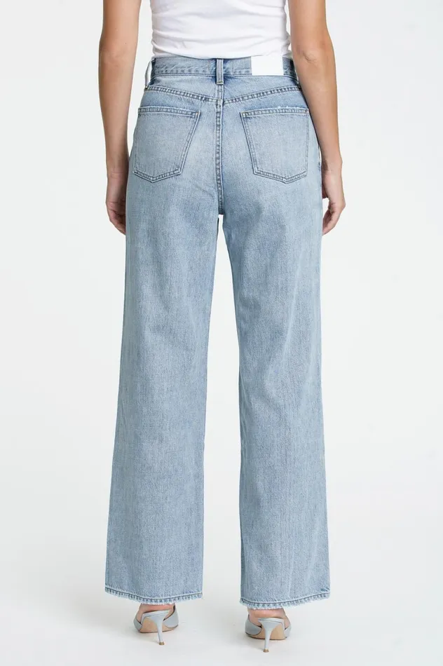 Pistola Denim Bobbie High Rise Wide Leg Crossover 8211 Nelson Women Denim