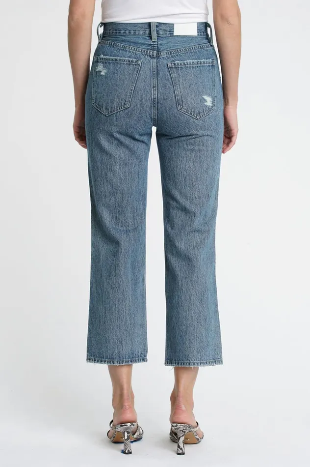 Pistola Denim Cassie Super High Rise Straight Crop 8211 Elixir Women Denim