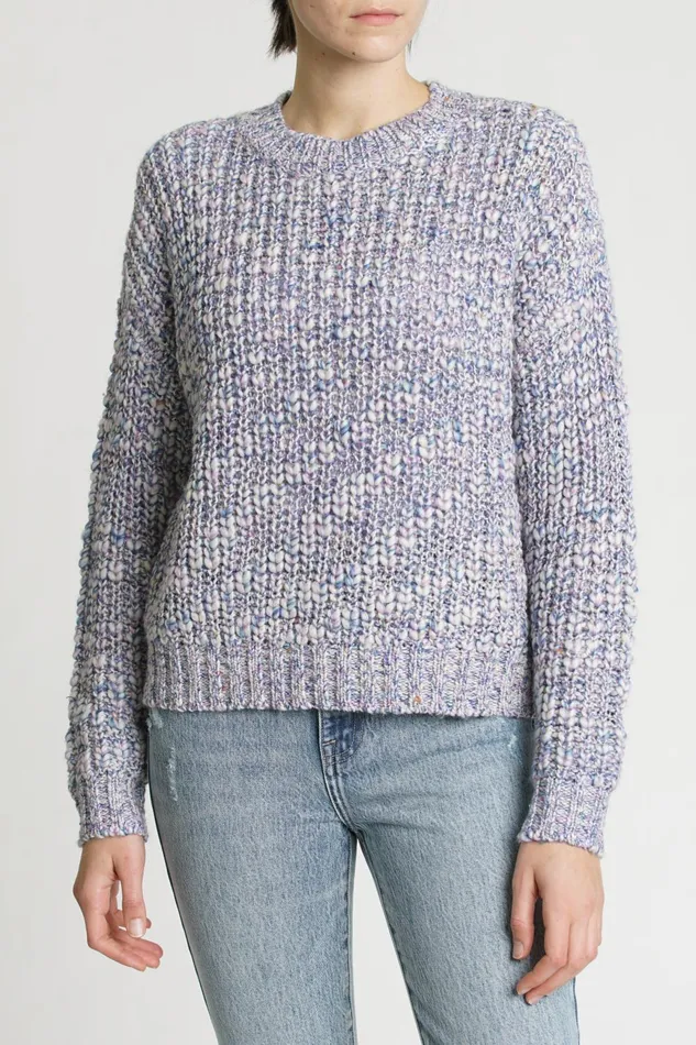 Pistola Denim Eva Cropped Sweater 8211 Confetti Women Sweaters