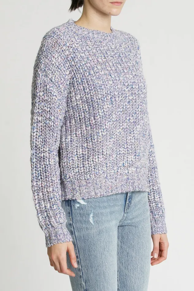 Pistola Denim Eva Cropped Sweater 8211 Confetti Women Sweaters