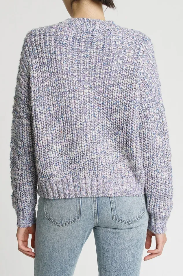 Pistola Denim Eva Cropped Sweater 8211 Confetti Women Sweaters