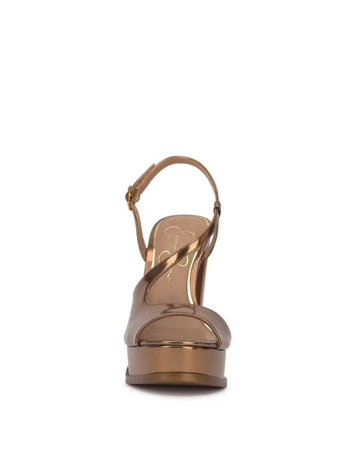 Platforms Shoes Jessica Simpson Gafira Platform Sandal In Bronze