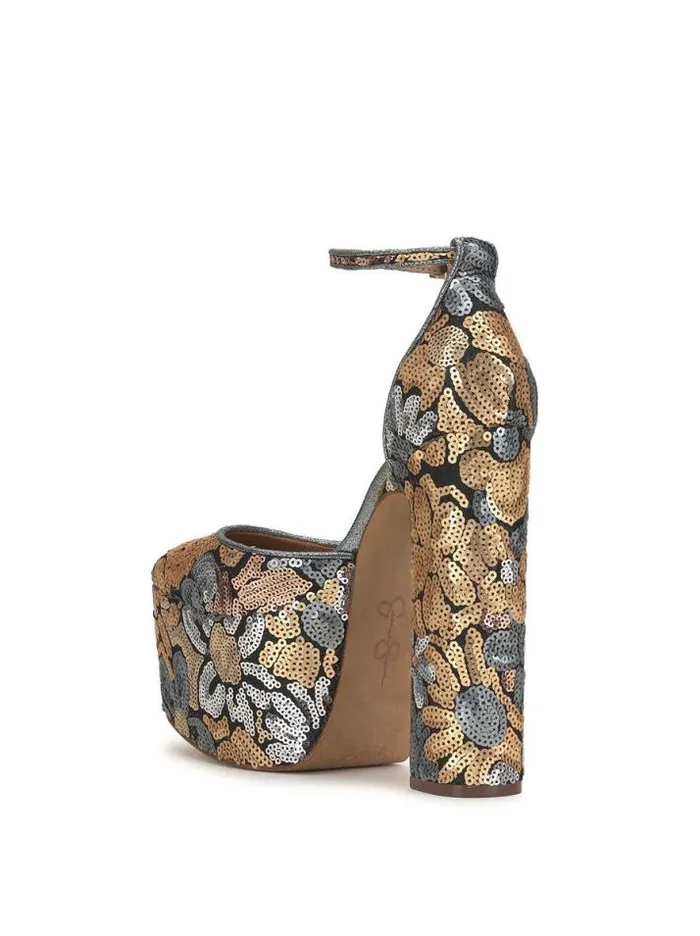 Platforms Shoes Jessica Simpson Pinkston Platform Pump In Black Floral