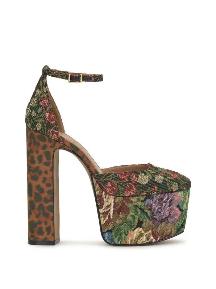 Platforms Shoes Jessica Simpson Pinkston Platform Pump In Garden Tapestry