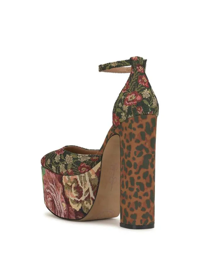 Platforms Shoes Jessica Simpson Pinkston Platform Pump In Garden Tapestry