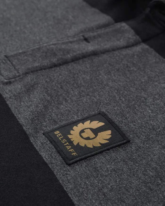 Polo Shirts Men Belstaff Drum Polo Black Charcoal