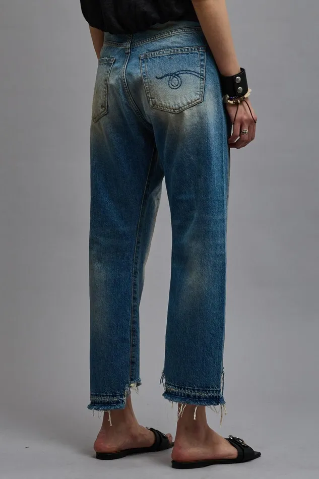 R13 Crossover Women CROSSOVER JEAN 8211 TURNER BLUE