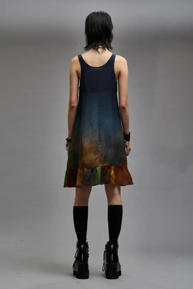 R13 Dresses and Skirts Women TANK SLIP 8211 TIEDYE PRINT