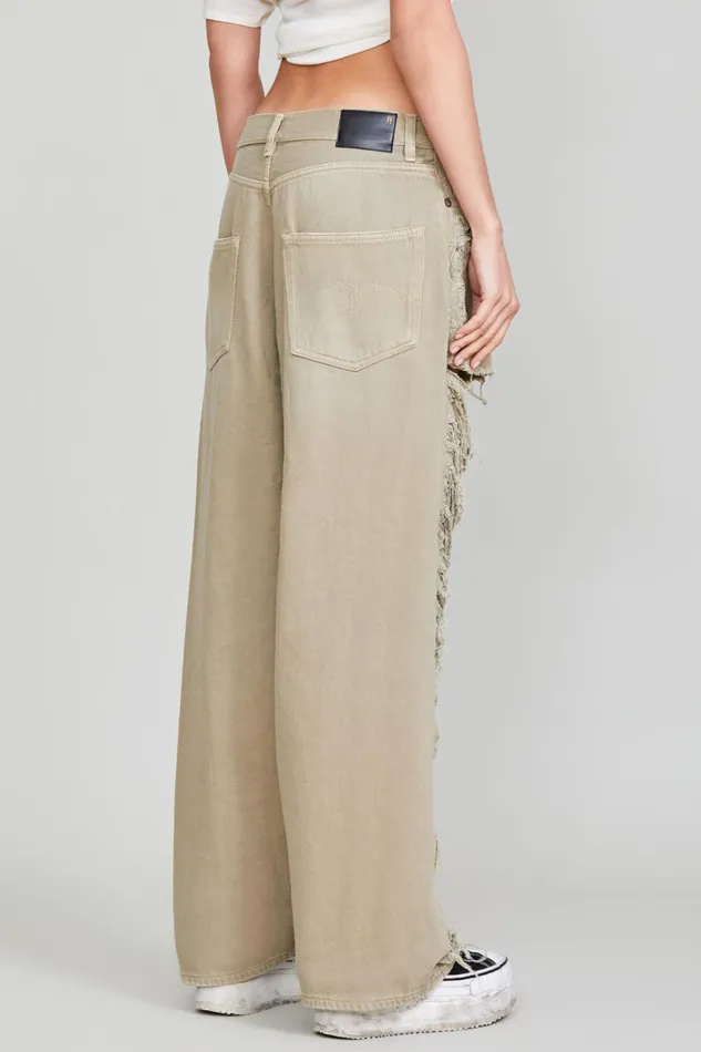 R13 Drop Women VENTI JEAN 8211 KOZE KHAKI