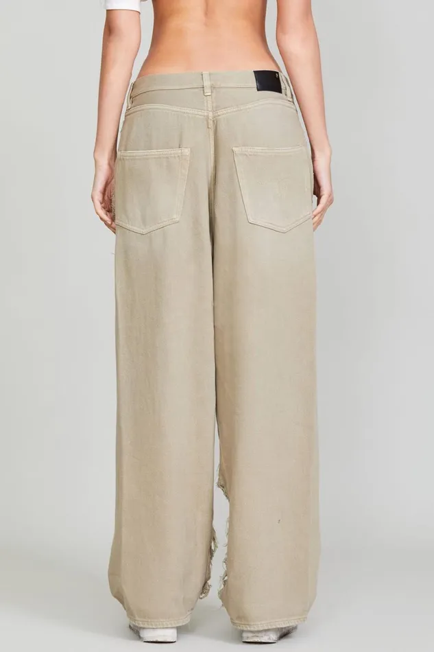 R13 Drop Women VENTI JEAN 8211 KOZE KHAKI