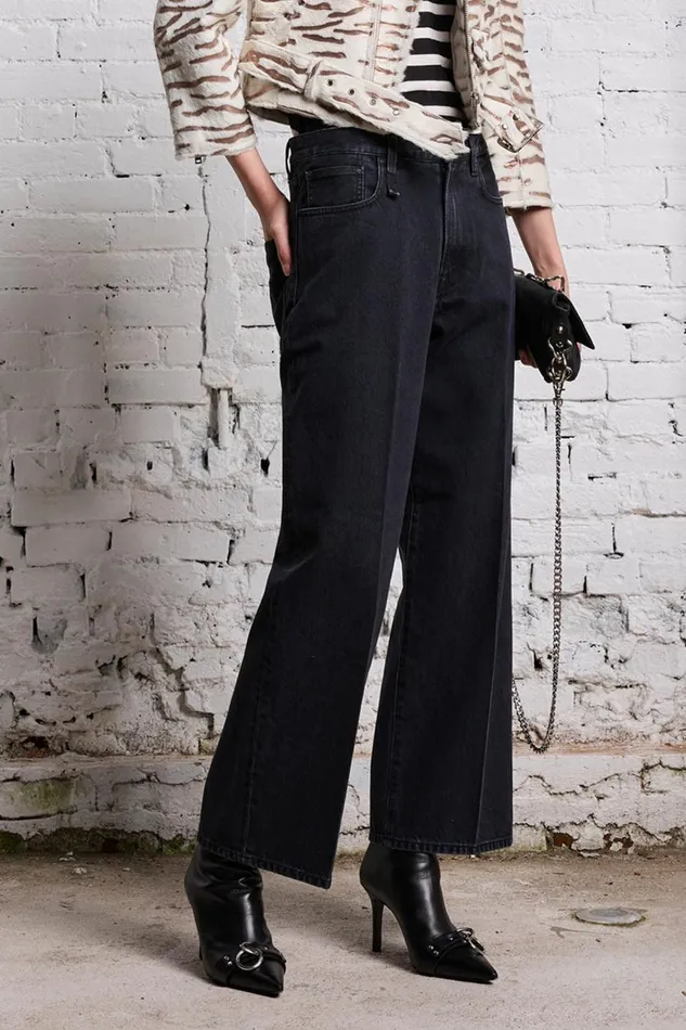 R13 Sale Women ANKLED D039ARCY JEAN 8211 ONYX BLACK