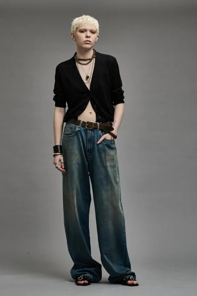 R13 Sale Women BALLOON CARDIGAN 8211 BLACK