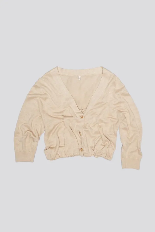 R13 Sale Women BALLOON CARDIGAN 8211 KHAKI