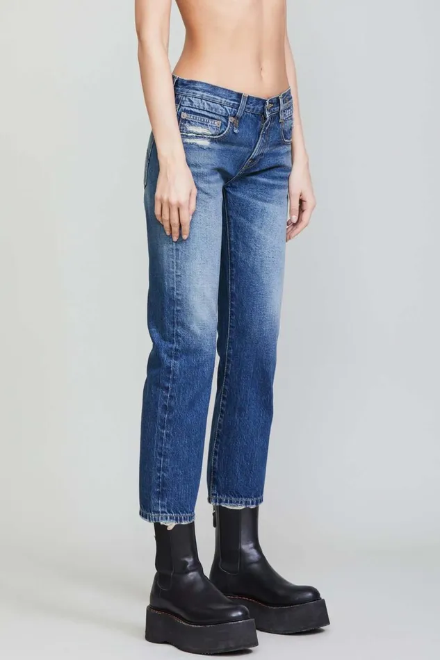 R13 Sale Women BOY STRAIGHT 8211 KYLE INDIGO R13 Sale Women BOY STRAIGHT 8211 KYLE INDIGO