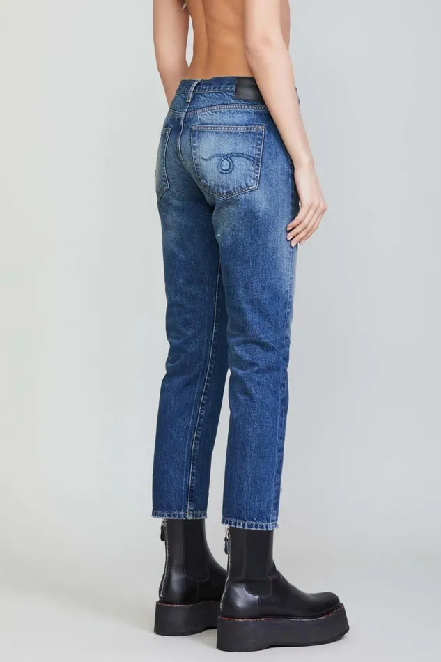 R13 Sale Women BOY STRAIGHT 8211 KYLE INDIGO R13 Sale Women BOY STRAIGHT 8211 KYLE INDIGO