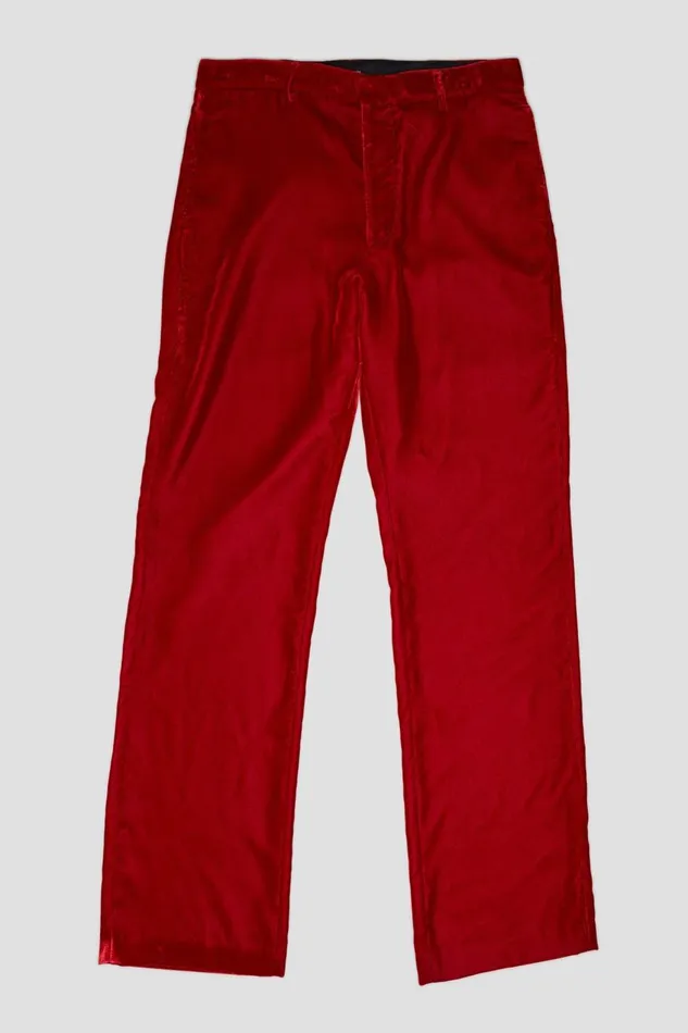R13 Sale Women LEMMY TROUSER 8211 RED VELVET