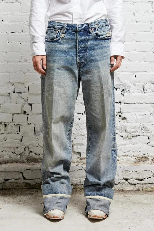 R13 Sale Women NINA STRAIGHT JEAN 8211 VINTAGE FYYFF SELVEDGE