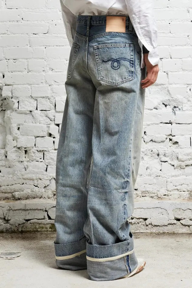 R13 Sale Women NINA STRAIGHT JEAN 8211 VINTAGE FYYFF SELVEDGE