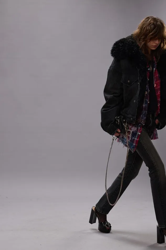 R13 Skinny Women KICK FIT 8211 KENNET BLACK STRETCH