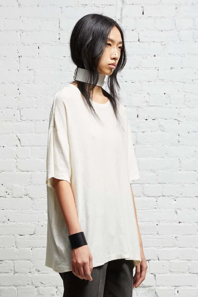R13 Tops Women BOXY T 8211 ECRU