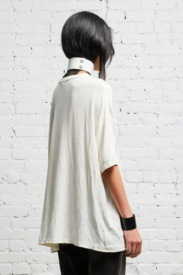 R13 Tops Women BOXY T 8211 ECRU