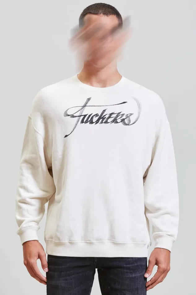 R13 Tops Women FKRS OVERSIZED CREWNECK