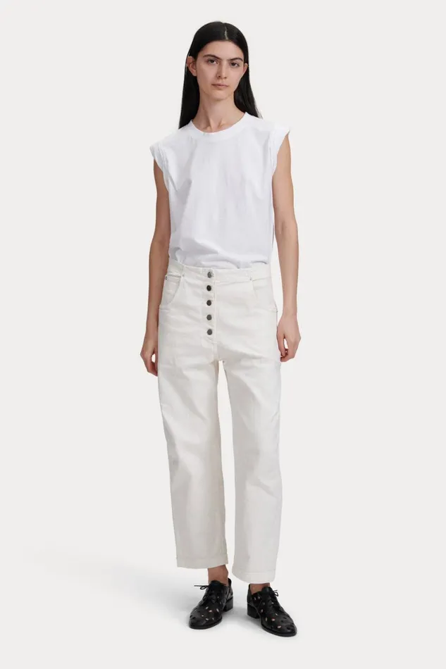 Rachel Comey Denim Shop Women Zveda Pant White Rachel Comey Denim Shop Women Zveda Pant White