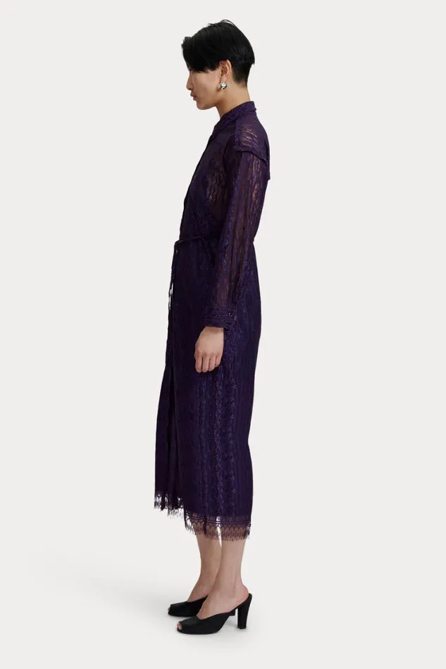 Rachel Comey Dresses Women Diop Dress Eggplant Rachel Comey Dresses Women Diop Dress Eggplant