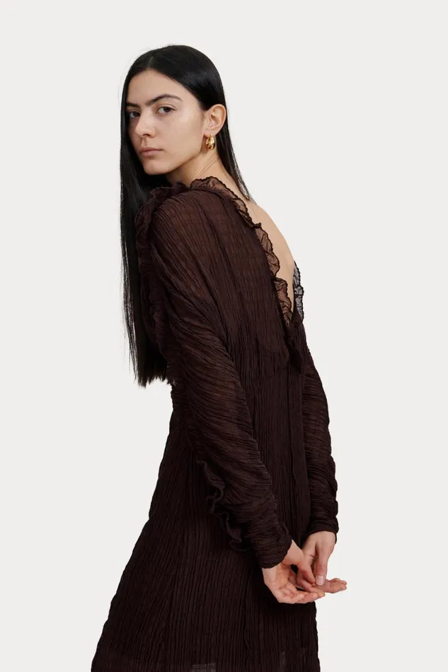 Rachel Comey Dresses Women Pacha Dress Brown Rachel Comey Dresses Women Pacha Dress Brown