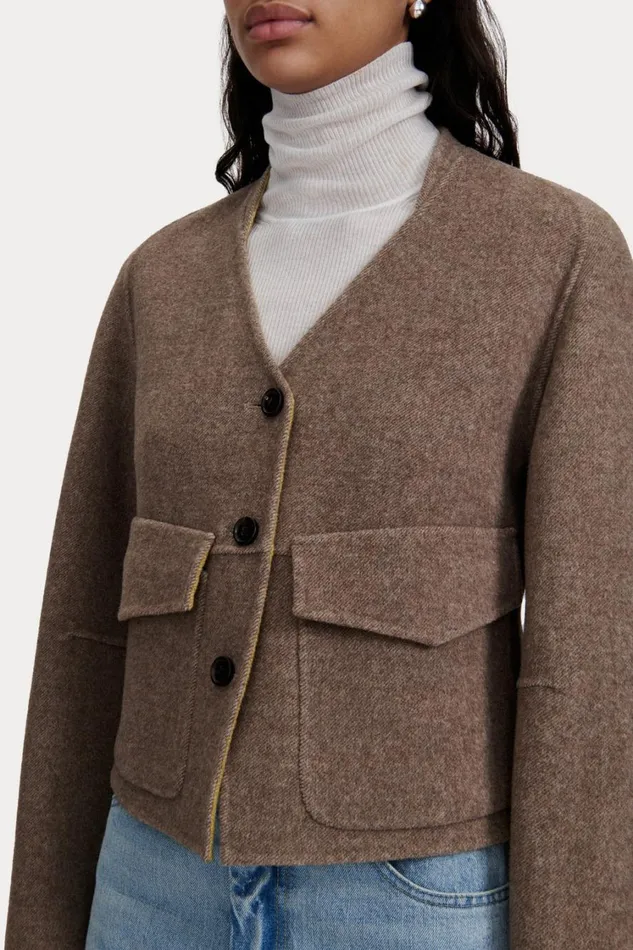 Rachel Comey Jackets Outerwear Women Derby Jacket Sencha Light Brown Rachel Comey Jackets Outerwear Women Derby Jacket Sencha Light Brown