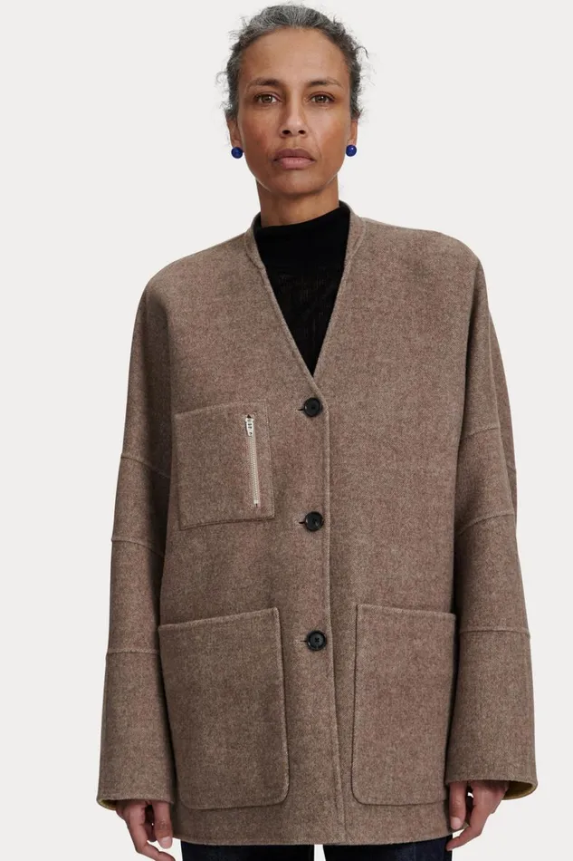 Rachel Comey Jackets Outerwear Women Derby Jacket Sencha Light Brown Rachel Comey Jackets Outerwear Women Derby Jacket Sencha Light Brown