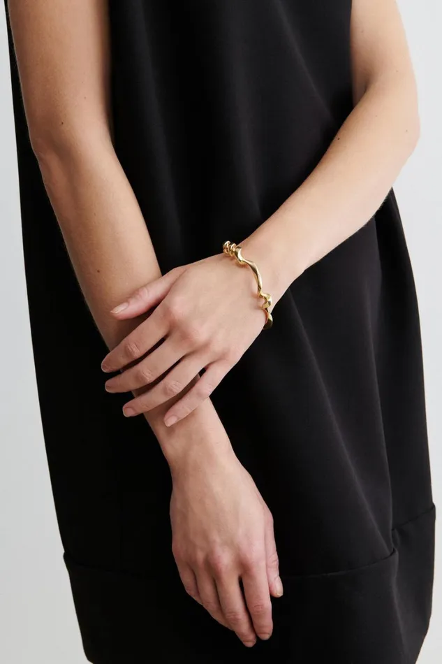 Rachel Comey Jewelry Women Quarry Whorl Cuff Brass Rachel Comey Jewelry Women Quarry Whorl Cuff Brass