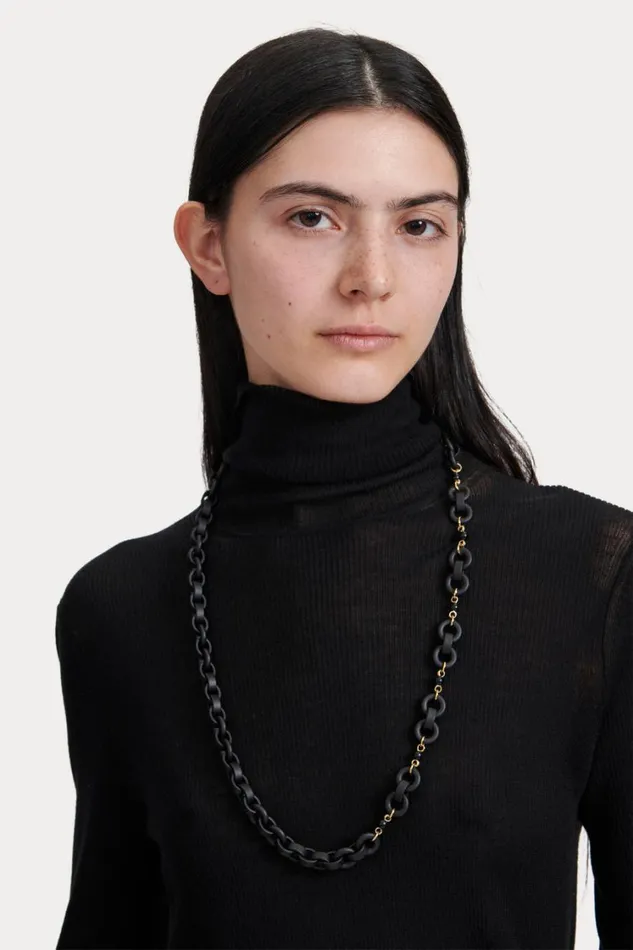 Rachel Comey Jewelry Women Varick Necklace Black Rachel Comey Jewelry Women Varick Necklace Black