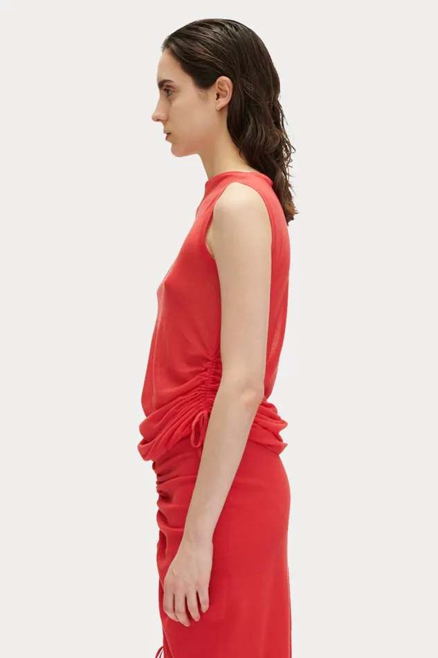 Rachel Comey Knits Women Darcy Top Guava Rachel Comey Knits Women Darcy Top Guava