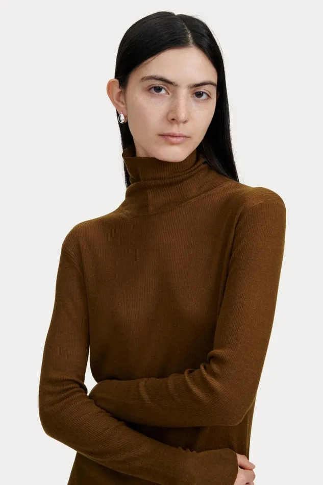 Rachel Comey Knits Women Lehto Turtleneck Olive Rachel Comey Knits Women Lehto Turtleneck Olive