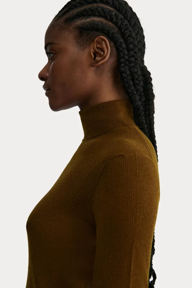 Rachel Comey Knits Women Lehto Turtleneck Olive Rachel Comey Knits Women Lehto Turtleneck Olive