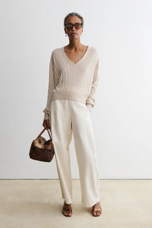 Rachel Comey Knits Women Marion VNeck Black Rachel Comey Knits Women Marion VNeck Black