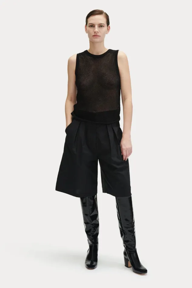Rachel Comey Knits Women Rhett Top Black Rachel Comey Knits Women Rhett Top Black