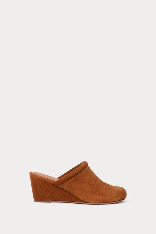 Rachel Comey Mules Wedges Women Low Bully Wedge Caramel