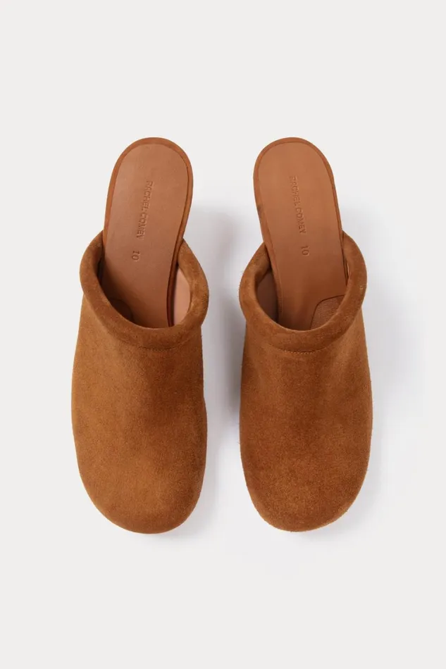 Rachel Comey Mules Wedges Women Low Bully Wedge Caramel Rachel Comey Mules Wedges Women Low Bully Wedge Caramel
