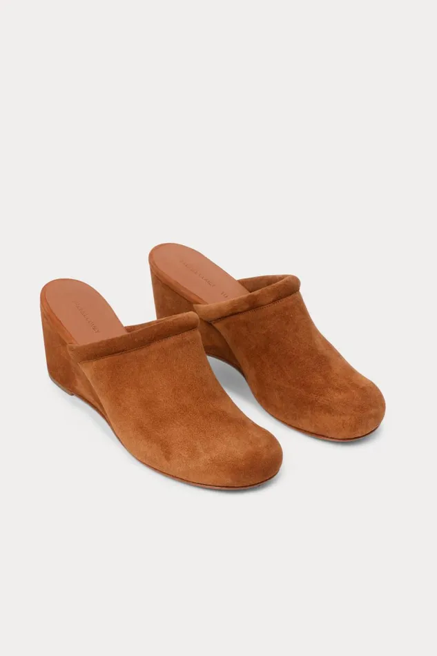 Rachel Comey Mules Wedges Women Low Bully Wedge Caramel Rachel Comey Mules Wedges Women Low Bully Wedge Caramel