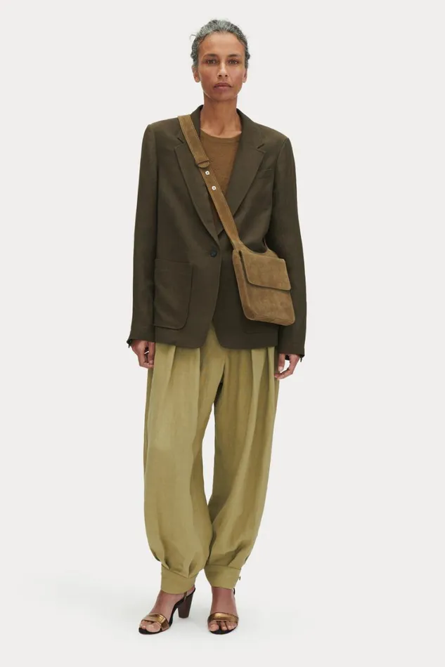 Rachel Comey Pants Women Encino Pant Olive Rachel Comey Pants Women Encino Pant Olive
