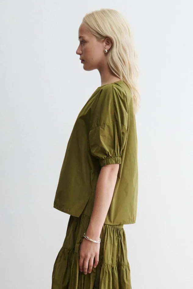 Rachel Comey Tops Women Ballaton Top Olive Rachel Comey Tops Women Ballaton Top Olive