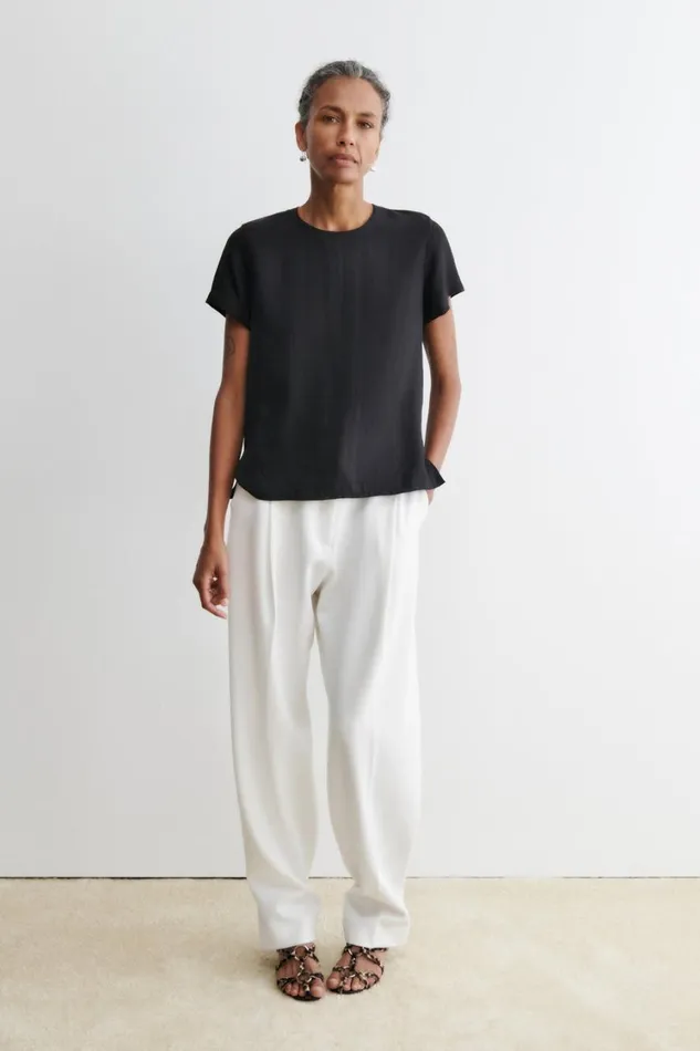 Rachel Comey Tops Women Delmara Top Dove Rachel Comey Tops Women Delmara Top Dove