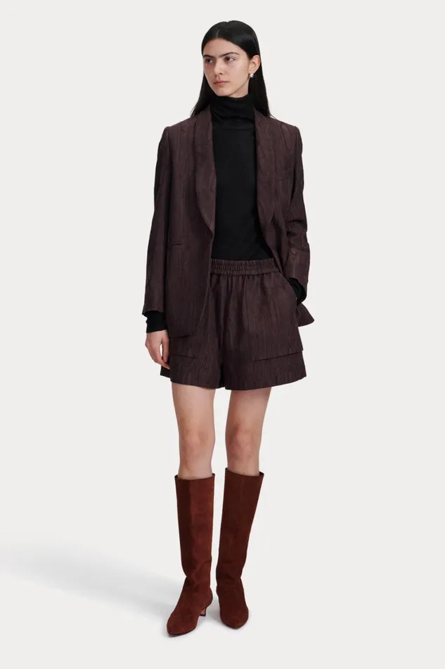 Rachel Comey Tops Women Labriola Top Brown Rachel Comey Tops Women Labriola Top Brown